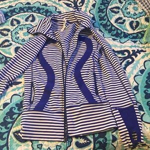 Royal blue lululemon jacket